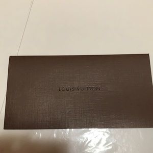 Louis Vuitton receipt envelope 3